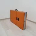 Koffer Massagebank KOBAFLEX, tragbar, 3-teilig, mit Kopfteil und Gesichtsausschnitt 72 cm Hoch-Mandarin