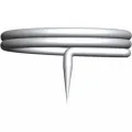 asiamed S Needle Press Tack Ohr-Akupunktur-Dauernadeln (100 Stück) 0,26 x 1,8 mm large