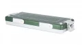 Kleinset-Mini-Sterilisiercontainer Alu 300 x 135 x 40 mm nur Deckel gelocht Grn