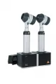 HEINE DELTA 20 T LED KIT 3, Dermatoskop 2er Set mit Tischladegert NT4