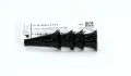 Dauergebrauchs-Tips schwarz (4 Stck.) je 1 Trichter 2,4 mm, 3,0 mm, 4,0 mm und 5,0 mm