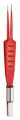 HF-Bipolar-Pinzette, red nonStick, KLS Martin, gerade, spitz, 1,0 mm stumpf 12,0 cm