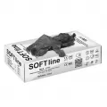 SOFTline Nitril Untersuchungs-Handschuhe schwarz, unsteril puderfrei, Gr. XL