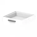 Schublade fr den Haeberle doppio 60 Basiswagen, H 100 mm, Griff grau