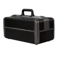 Arztkoffer Dürasol IDEAL klein, 44 x B 24 x H 22 cm, Kunstleder-Besatz Schwarz