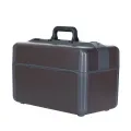 Arztkoffer Drasol IDEAL gro, 44 x 24 x 29 cm Kunstleder-Besatz Braun