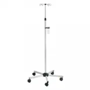 Infusionsständer komplett Edelstahl fahrbar