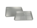 Aluminium-Norm-Tray Deckel, 280 x180 x 25 mm gelocht, Silber