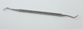 Tamponade-und Wattestopfer, Eckenheber für die Nagel-und Fußpflege, doppelendig, 17,0 cm