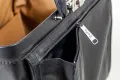 Drasol Arzttasche Primus, im Vintage-Stil, Wasserbffel-Leder dunkelbraun