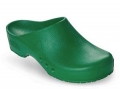 Schürr OP-Schuhe, CHIROCLOGS SPEZIAL, grün, mit Fersenriemen, für Damen und Herren Gr. 40