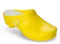 Schrr OP-Schuhe, CHIROCLOGS Classic, gelb, Wechseleinlage, mit Fersenriemen, fr Damen und Herren Gr. 47