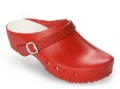 Schrr OP-Schuhe, CHIROCLOGS Classic, rot, Wechseleinlage, mit Fersenriemen, fr Damen und Herren Gr. 42
