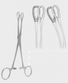 Schwammzange nach Foerster gerade, gerieftes, rundes Maul,18,0 cm