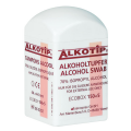 Alkotip Alkoholtupfer im praktischen Tupferdispenser, 4,4 x 4,4 cm, einzeln entnehmbar (150 +5 Stck)