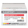 Cleartest Cardio Rapid Kassettentest Sofort-Infarkt-Diagnose