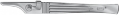 Skalpellgriff Bayha® Figur 1 geriffelter Griff (13 cm lang)