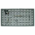 Silikon-Noppenmatte grau gelocht, fr Steril Container, 500 x 230 mm
