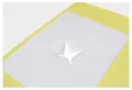 Nasenschlitz Vlies-Gesichtsauflage fr Massageliegen, wei (50 Stck) 400 mal waschbar 30 x 21 cm