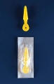 Katheterstopfen, gelb, (100 Stück) steril, passend für alle Kathetergrößen