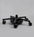 Rollfu, schwer, 5-Fu, fr Leisegang Stative, Drm. 650 mm mit doppeltem Gegengewicht