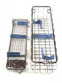 Edelstahl Endoskopie-Sterilisier-Siebkorb, 290 x 80 x 55 mm fr fr 2 Optiken