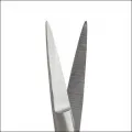 Einmal-Fadenschere /Irisschere gerade, 11,0 cm, Metall, einzeln steril verpackt (25 Stck)