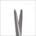 Einmal Schere chirurgisch stumpf/stumpf gebogen,11,5 cm, Metall, einzeln steril verpackt (25 Stck)