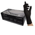 Nitril Handschuhe Black Wave, schwarz puderfrei (100 Stck)