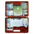 Kleiner Erste Hilfe Betriebs-Verbandkoffer, Domino detect, DIN 13157, fr Food u. Lebensmittelindustrie