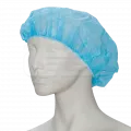 OP-Haube, Suavel Astrid, Barett Schwestern- und Patientenhaube (100 Stück) grün