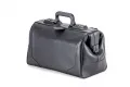Arzttasche Rusticana, 43 x 21 x  27 cm, Groformat Wasserbffelleder braun 1 Vortasche
