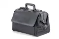 Arzttasche Rusticana Nylon Gewebe, schwarz, Groformat 43 x 21 x 27 cm, 1 Vortasche
