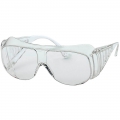 Laborschutzbrille Basic, über Korrekturbrille, zugelassen nach DIN EN166 / EN170:2022