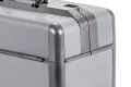 Arzttasche IDEAL klein, Drasol, 44 x B 24 x H 22 cm, Besatz Kunstleder Grau