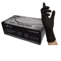 8320-XL Nitril Handschuhe Black Wave, schwarz puderfrei (100 Stck) Gr. XL