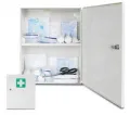 Erste Hilfe Metall Verbandschrank, wei, verschiedene Gren, mit Fllung DIN 13157 oder 13169