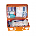QUICK Erste-Hilfe-Koffer, orange, gefüllt nach DIN 13157