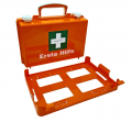 Erste-Hilfe-Koffer fr den Sport, orange, gefllt
