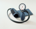 Blutdruckmesser Boso Clinicus II, 2 Schlauch mit Klettenmanschette Blau