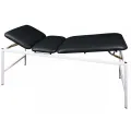 Untersuchungsliege 3-teilig UltraCHECK 300, 70 x 68 x190 cm, Kopf- und Futeil verstellbar Schwarz