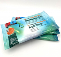 SE0285 Einmal-Waschhandschuhe, feucht mit Vitaminen (8 Stück Softpack)