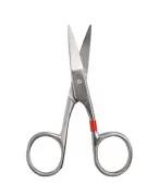 Einmal-Nagelschere gerade, 9,0 cm, Metall, einzeln steril verpackt (25 Stück)