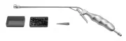 Haemorrhoidal Saugligator 8 mm, 90° gewinkelt, komplett mit 100 Gummiringen