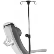 Infusionsstange höhenverstellbar für Sita Behandlungsliege, incl. Normschiene links montierbar