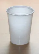 Laborbecher / Mundspülbecher (100 Stück) weiß, 200 ml, aus Polystyrol, stapelbar