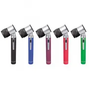 Mediware LED Taschen-Dermatoskop mit Kontaktscheibe, Schwarz