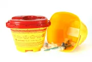 Multi-Safe twin plus 1500 Kanülen-Entsorgungsboxen 1,5 Ltr.