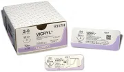 Nahtmaterial VICRYL ungefärbt geflochten P3 PRIME MULTIPASS 4-0 45 cm (3 Dtz.)