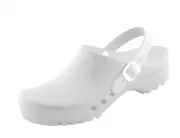 Schürr OP-Schuhe, CHIROCLOGS Professional, weiß, mit Fersenriemen, für Damen und Herren Gr. 37